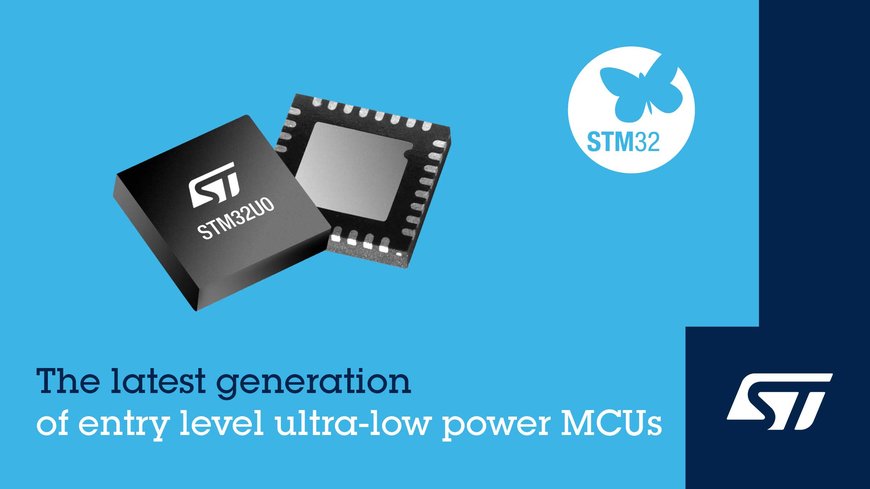 STMICROELECTRONICS DÉVOILE DES MICROCONTRÔLEURS STM32